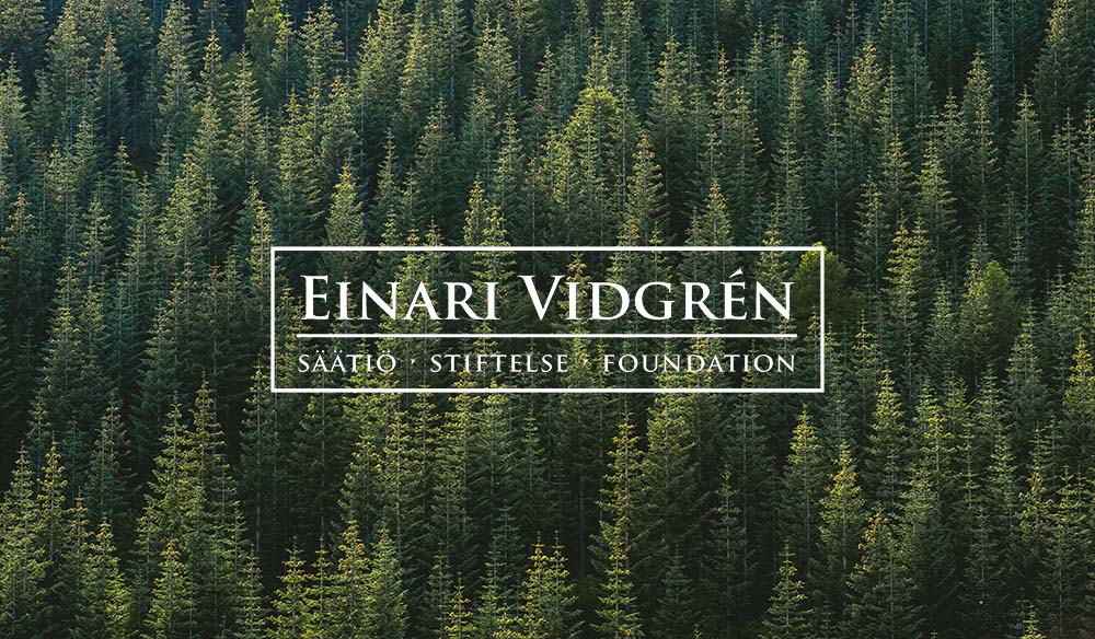 Einari Vidgrén Foundation - Ponsse